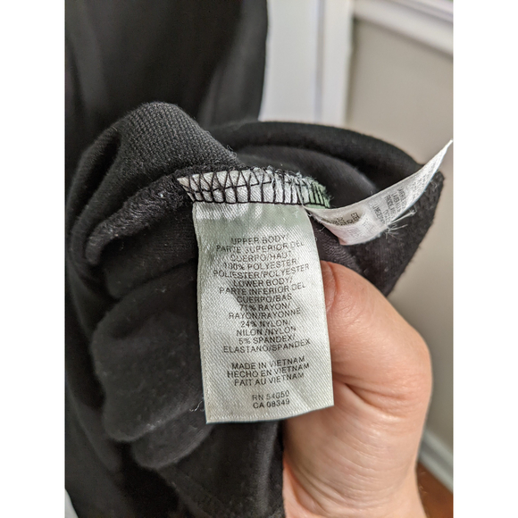 Anne Klein Sleeveless Exposed Zipper Dress Size L - Picture 5 of 6